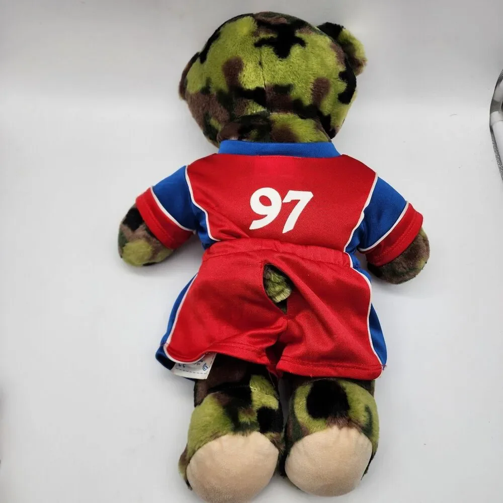 Build A Bear Camoflauge Bear Plush 16